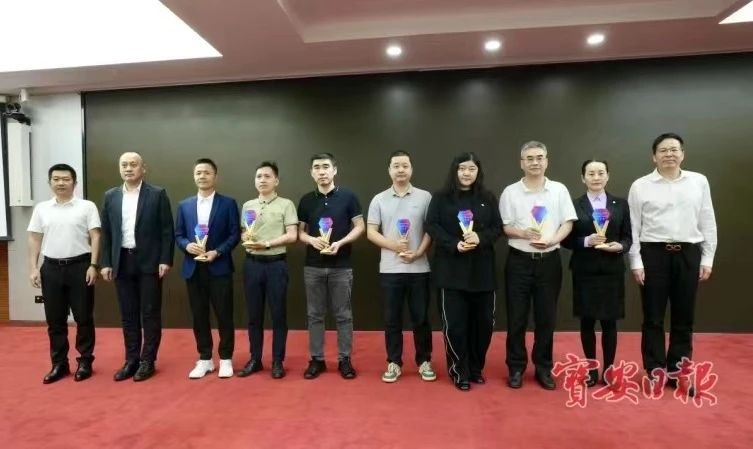 喜报！jinnianhui今年会荣获宝安区2023年重点商贸贡献奖（一等奖）